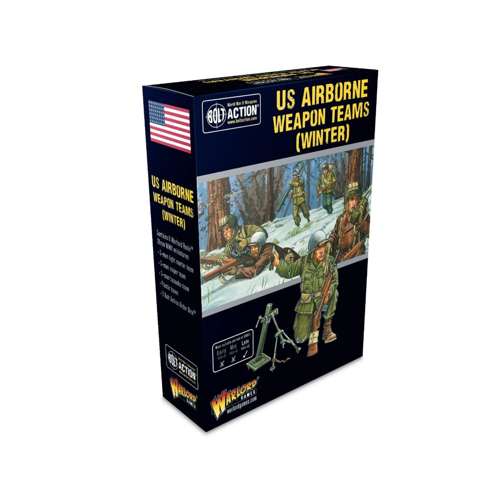 US Airborne (Winter) Weapons Team