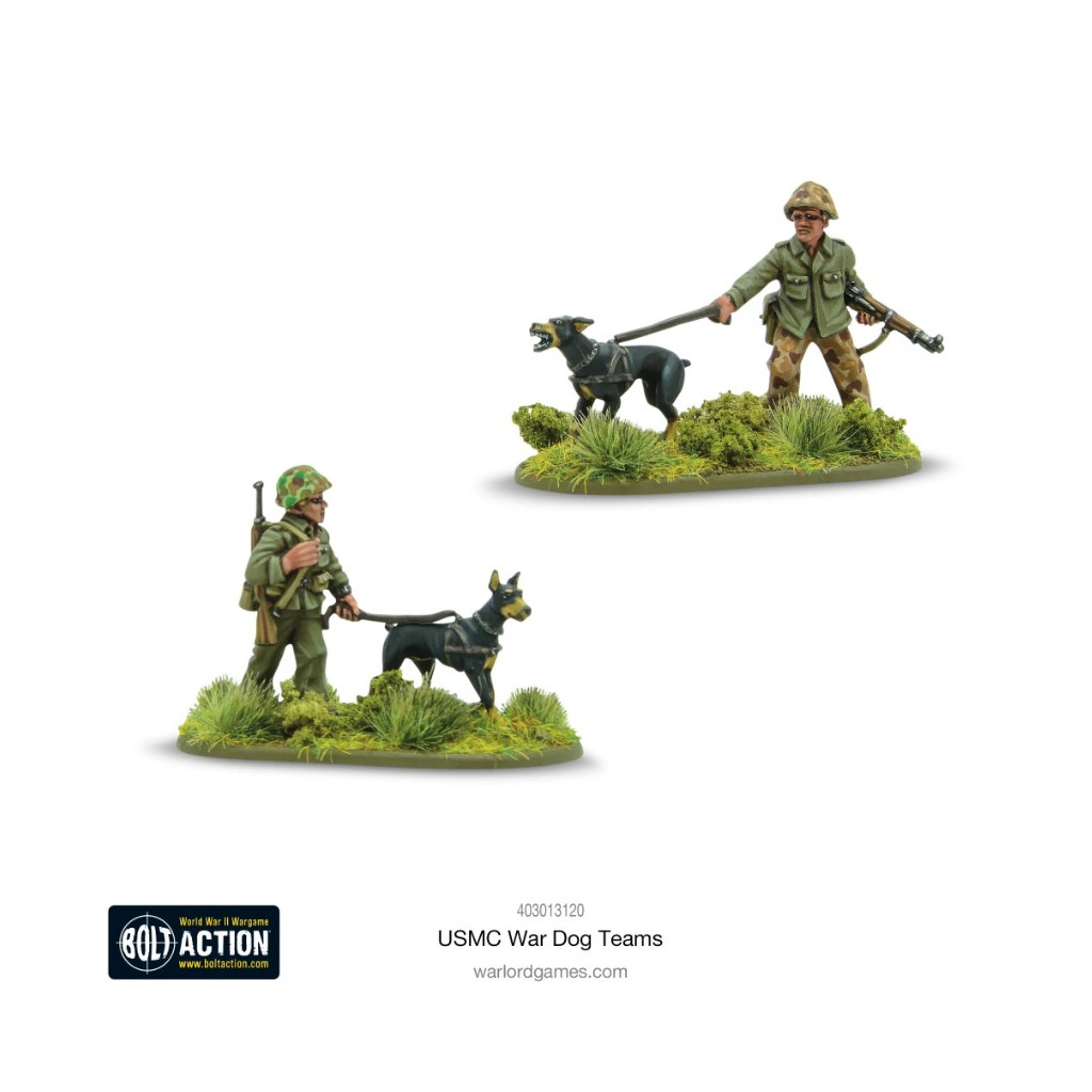 US Marine Corps War Dog Teams