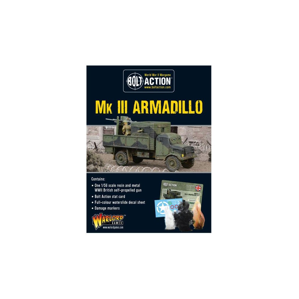 Armadillo Mk III self-propelled gun