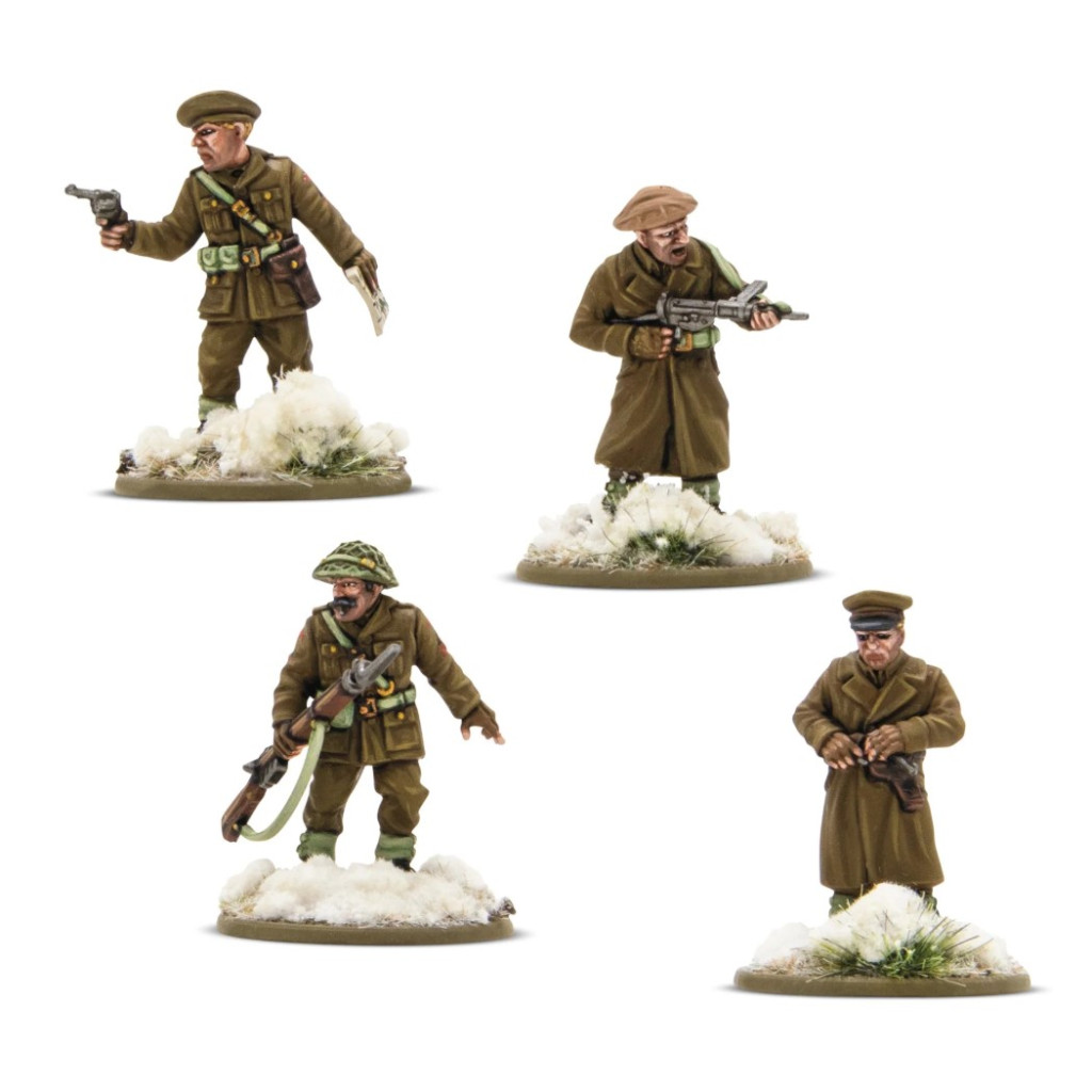 British & Canadian Infantry (Winter) Platoon Commanders