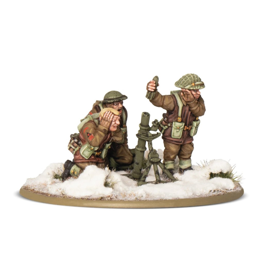 British & Canadian Infantry (Winter) Medium Mortar Team
