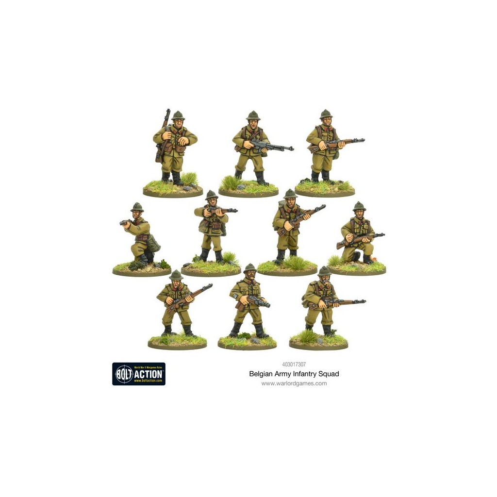 Belgian Army Infantry Squad