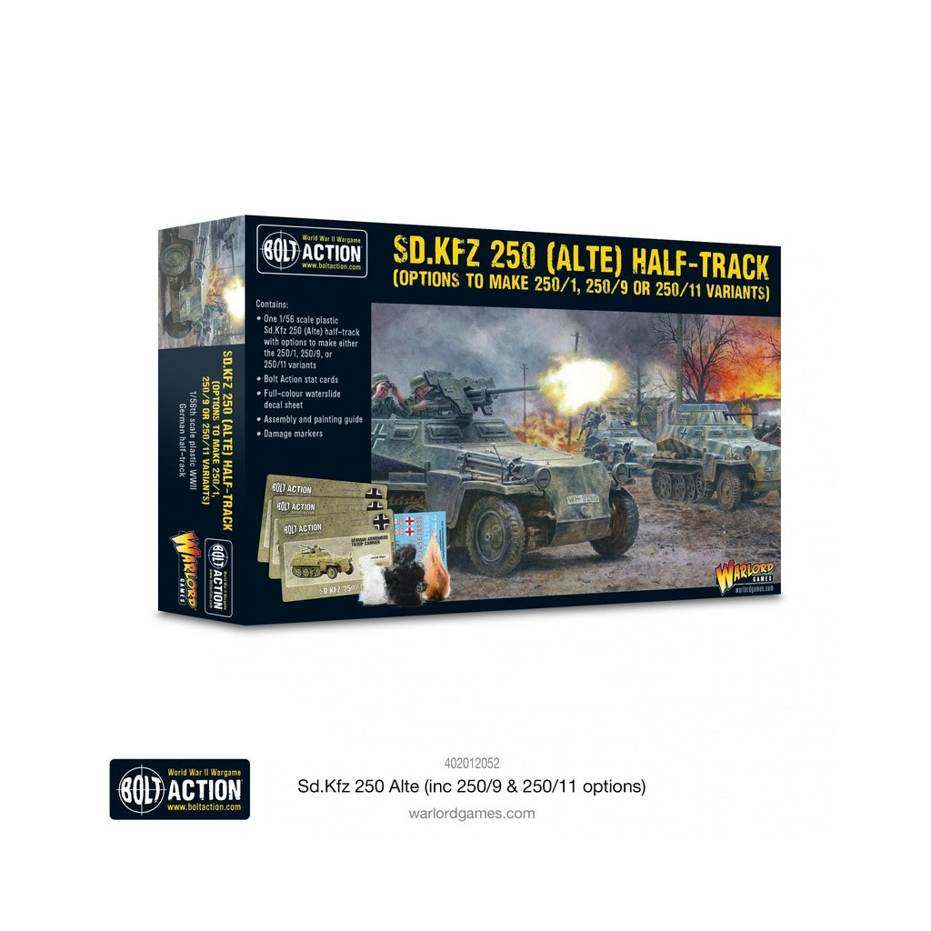 Sd.Kfz 250 (Alte) Half-Track (Options for 250/1, 250/9, 250/11)
