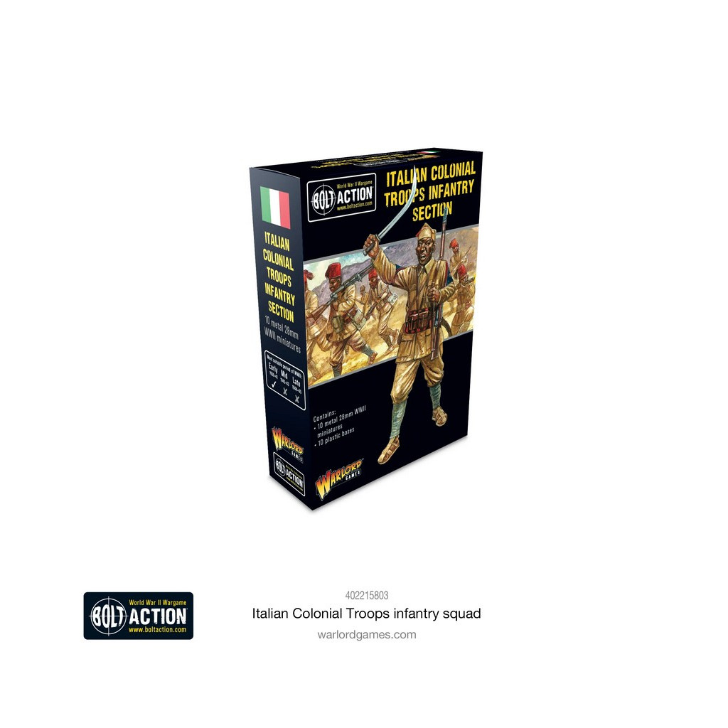 Italian Colonial Troops Infantry Squad