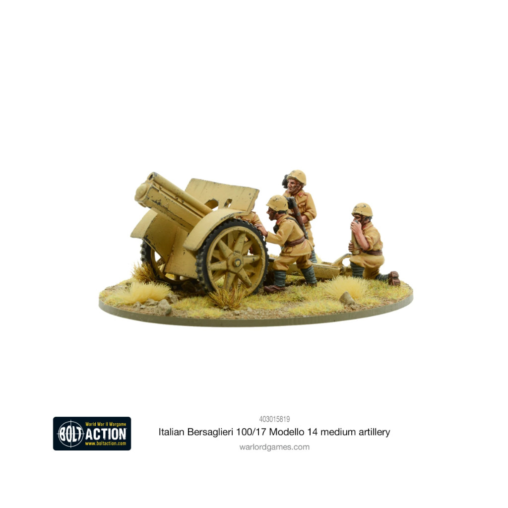 Italian Bersaglieri 100/17 Modello 14 Medium Artillery