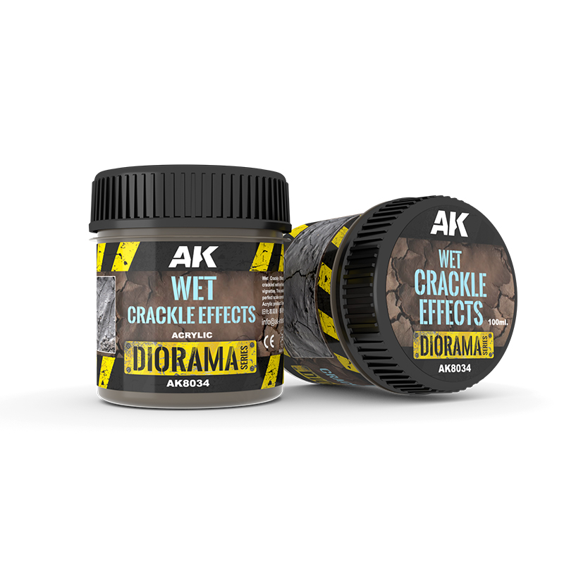 Wet Crackle Effects - 100 mL (Acrylic)