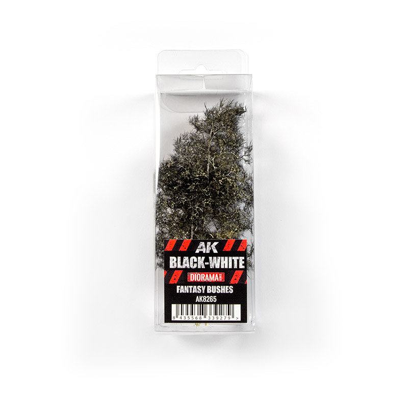 [8435568339279,AK8265] Black-White Fantasy Bushes