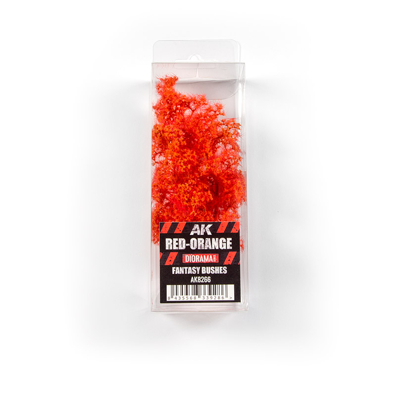 [8435568339286,AK8266] Red-Orange Fantasy Bushes