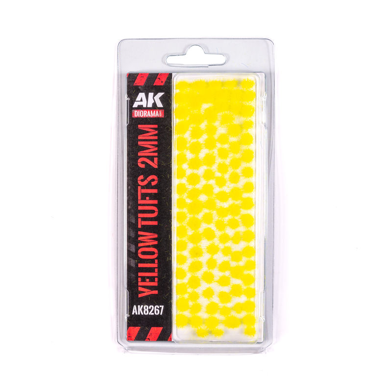 [8435568339422,AK8267] Yellow - Fantasy Tufts 2 mm