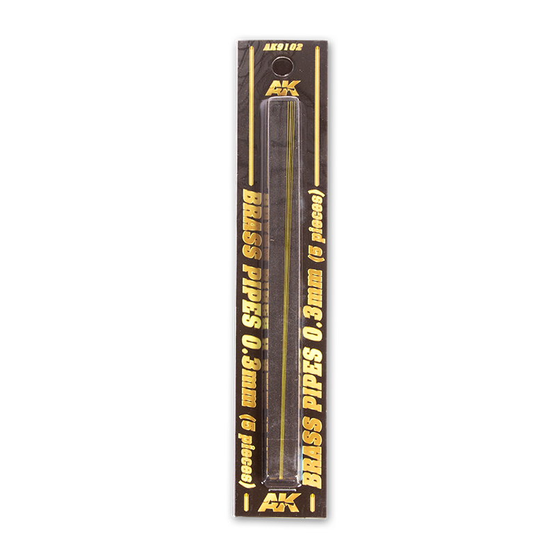 Brass Pipes 0,3 mm