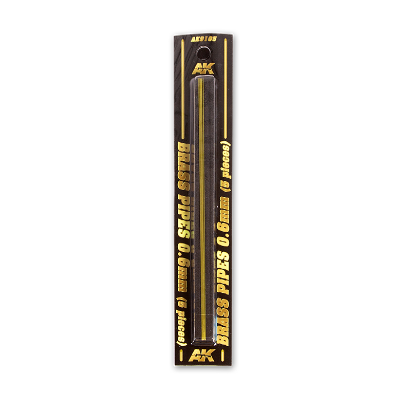 Brass Pipes 0,6 mm