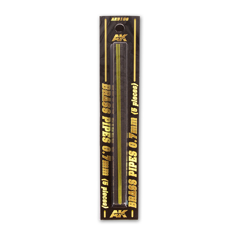 Brass Pipes 0,7 mm