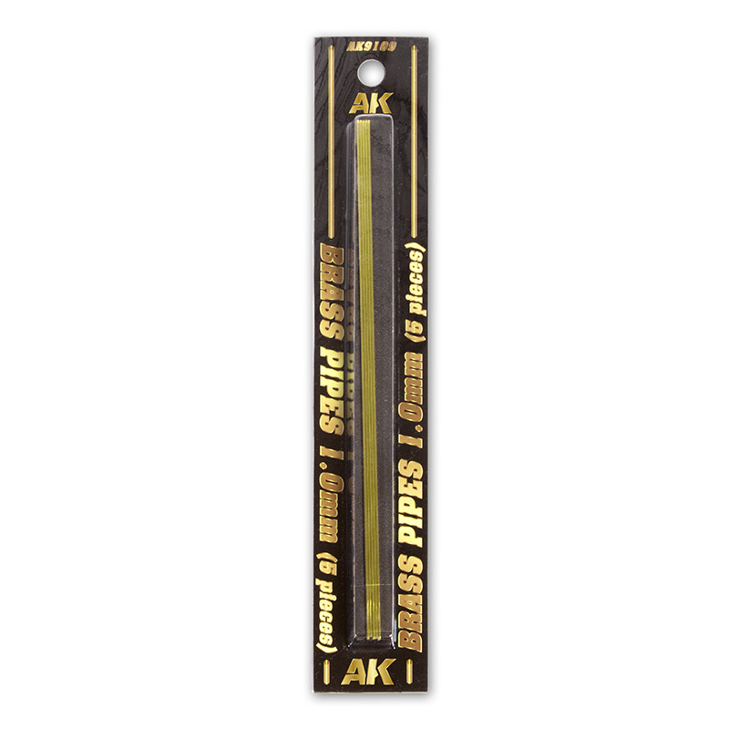 Brass Pipes 1,0 mm