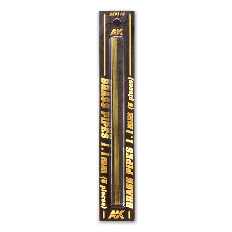 Brass Pipes 1,1 mm