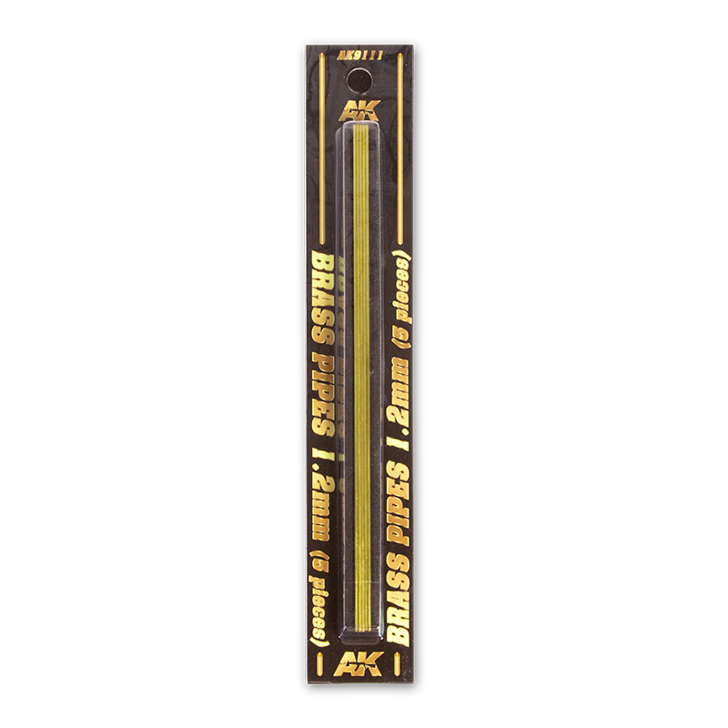 Brass Pipes 1,2 mm