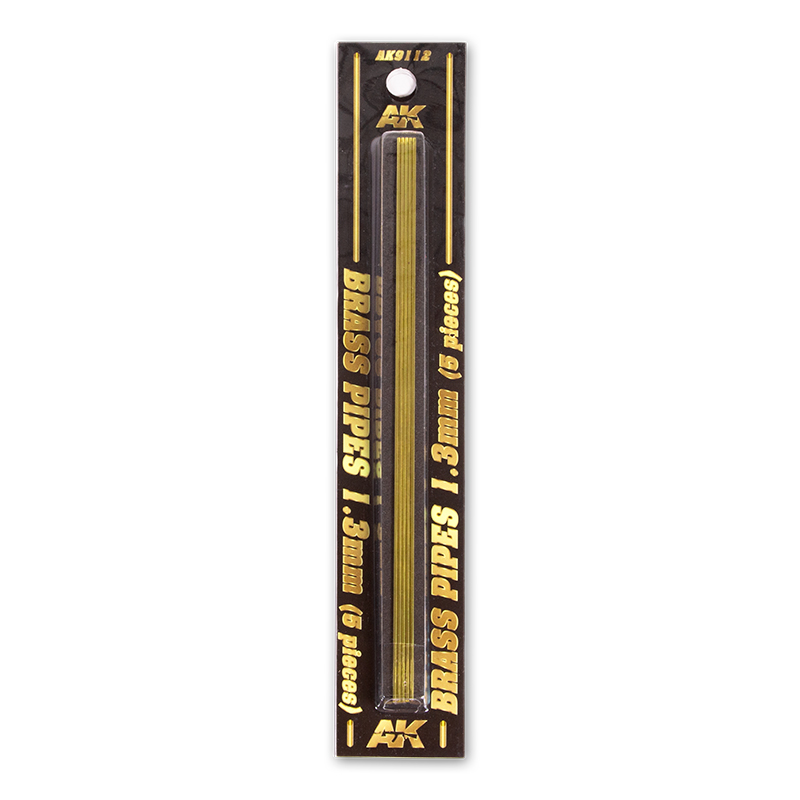 Brass Pipes 1,3 mm