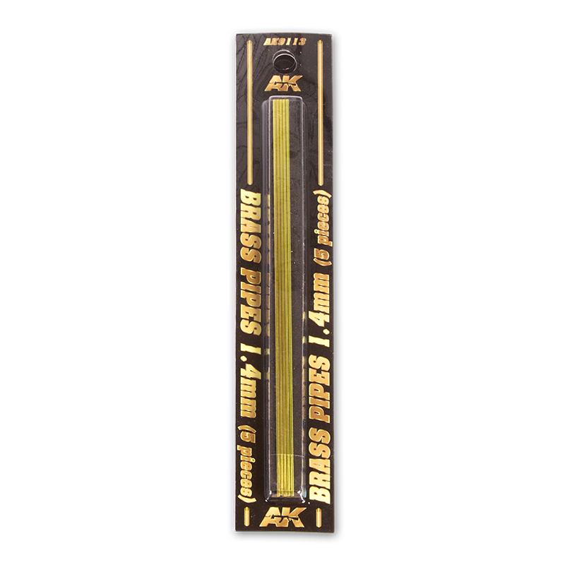Brass Pipes 1,4 mm