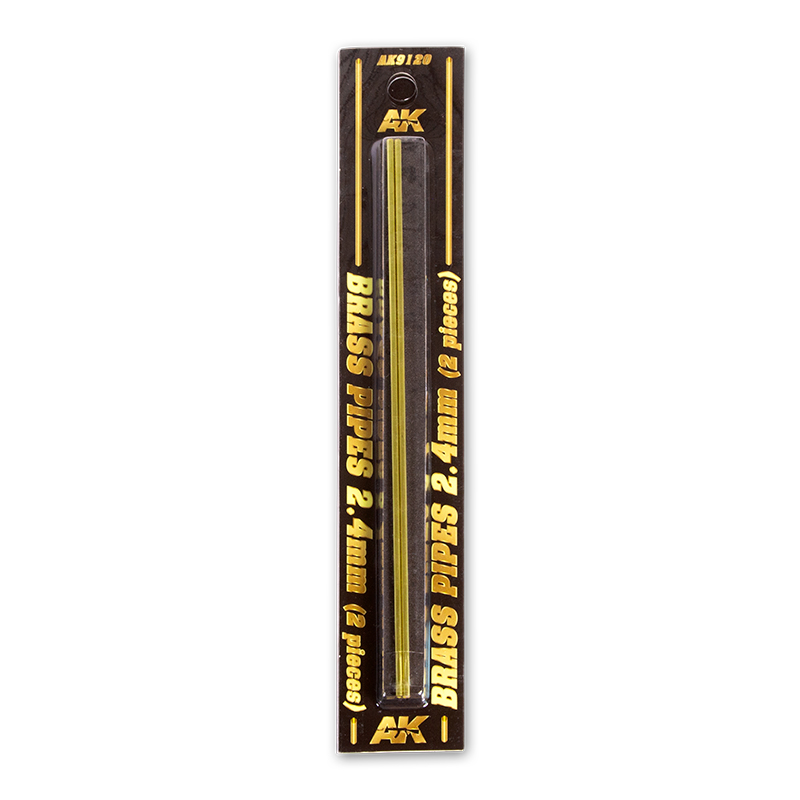 Brass Pipes 2,4 mm