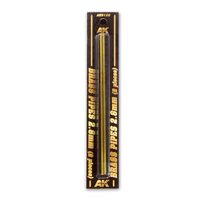 Brass Pipes 2,8 mm