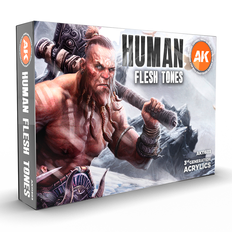 [8435568307360,AK11603] Human Flesh Tones