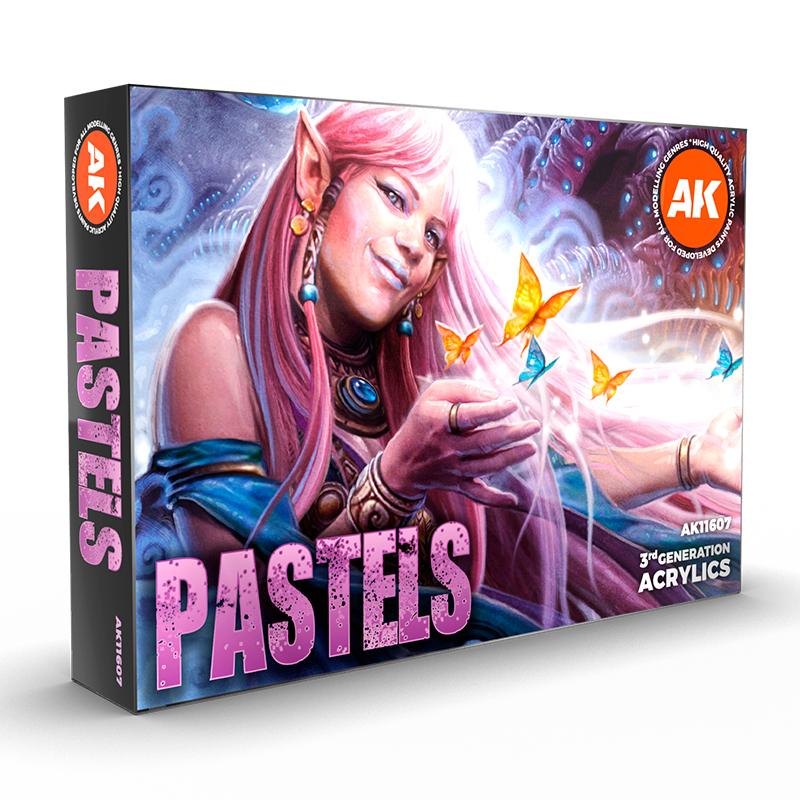 [8435568307513,AK11607] Pastels Colors Set
