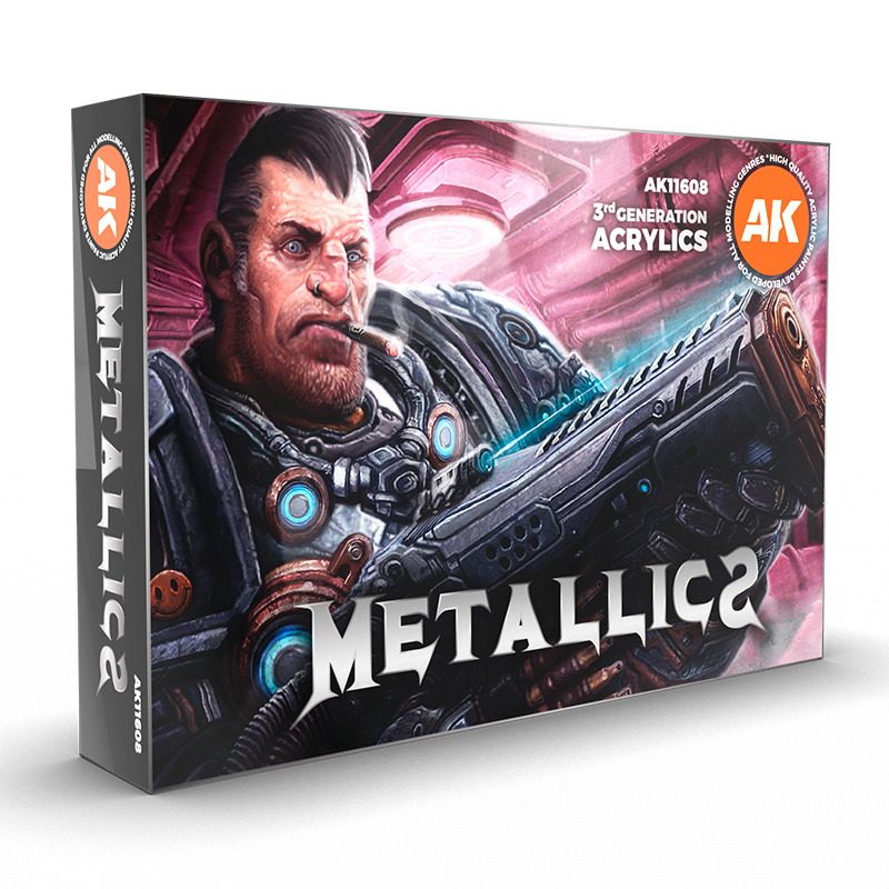 [8435568307520,AK11608] Metallics Set