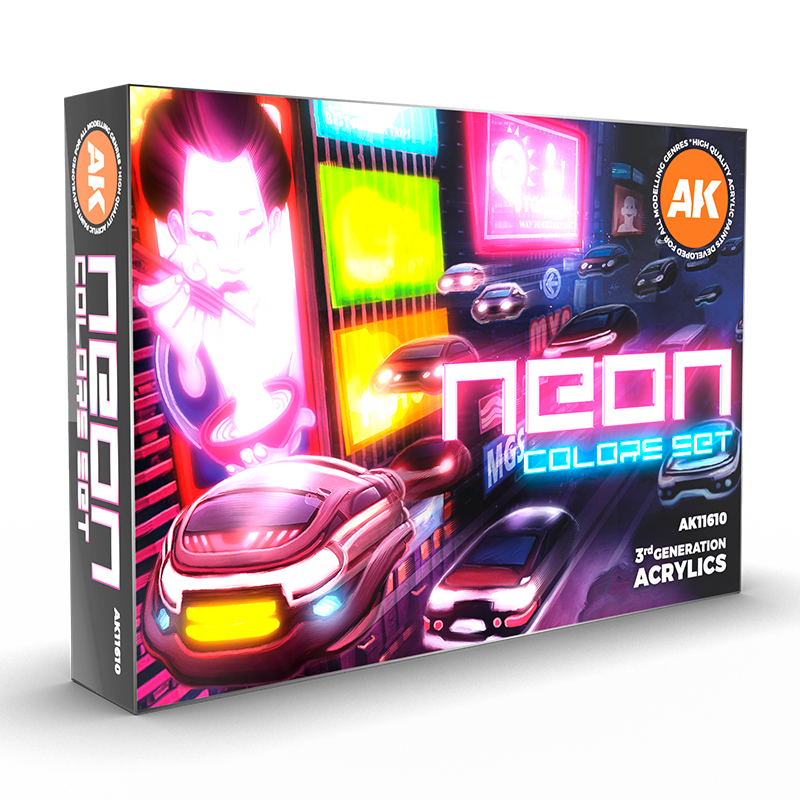 [8435568307865,AK11610] Neon Colors Set