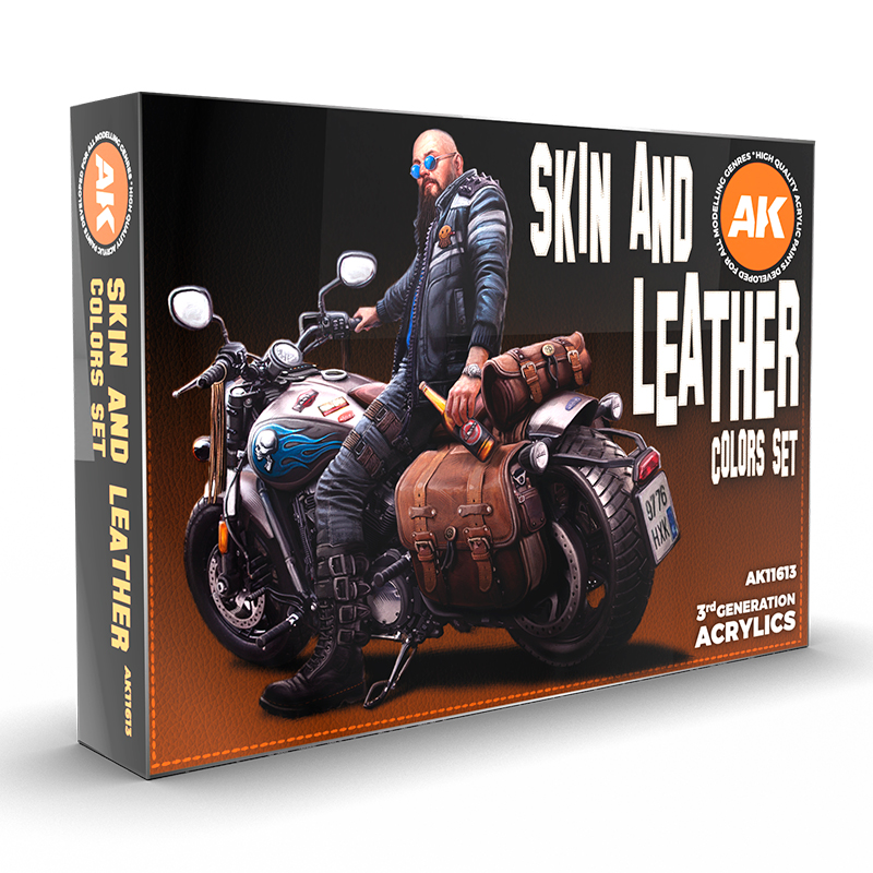 [8435568308206,AK11613] Skin And Leather Colors Set