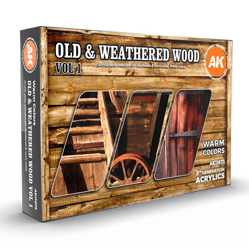[8435568311473,AK11673] Old & Weathered Wood Vol1