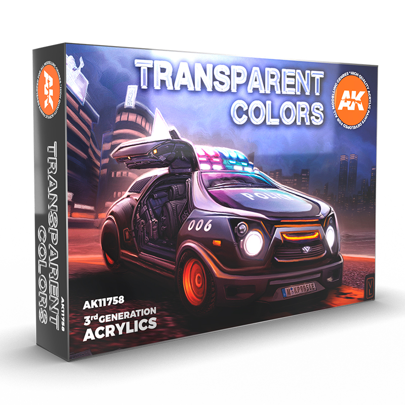 [8435568326934,AK11758] Transparent Colors Set 3G