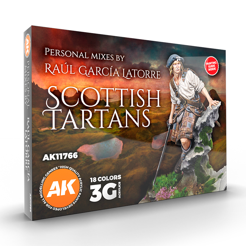 [8435568330450,AK11766] Scottish Tartans - Signature Set By Raúl García Latorre