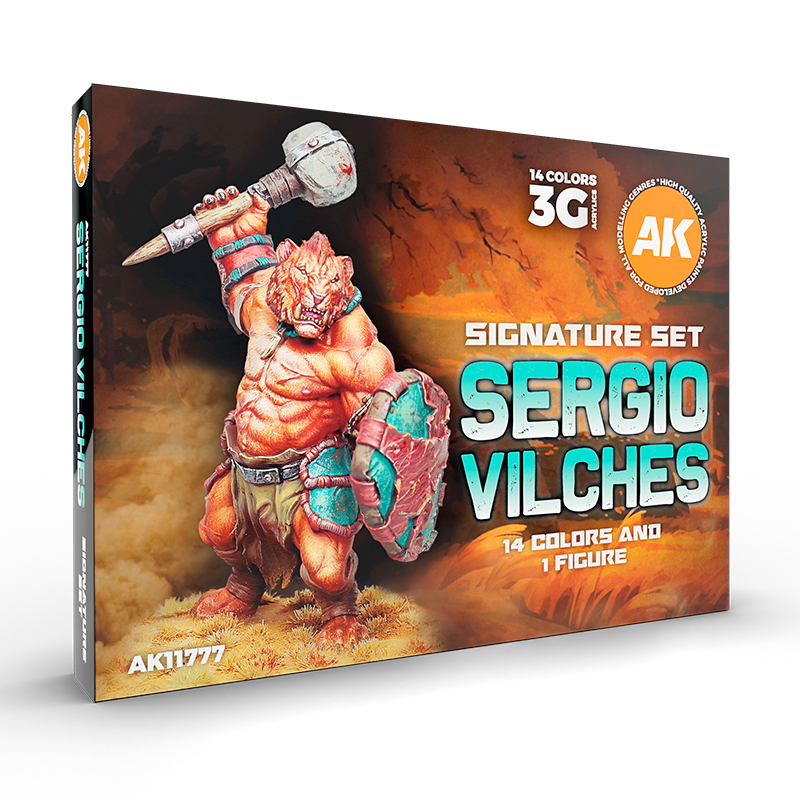 [8435568337947,AK11777] Signature Set Sergio Vilches Set (Miniature Shimbarashe- Yedharo Model Included)