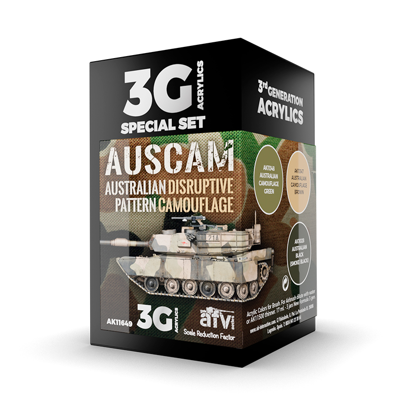 Auscam Colors Set 3G