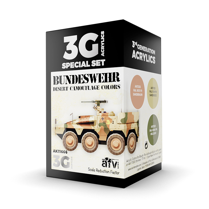 Bundeswehr Desert Colors 3G