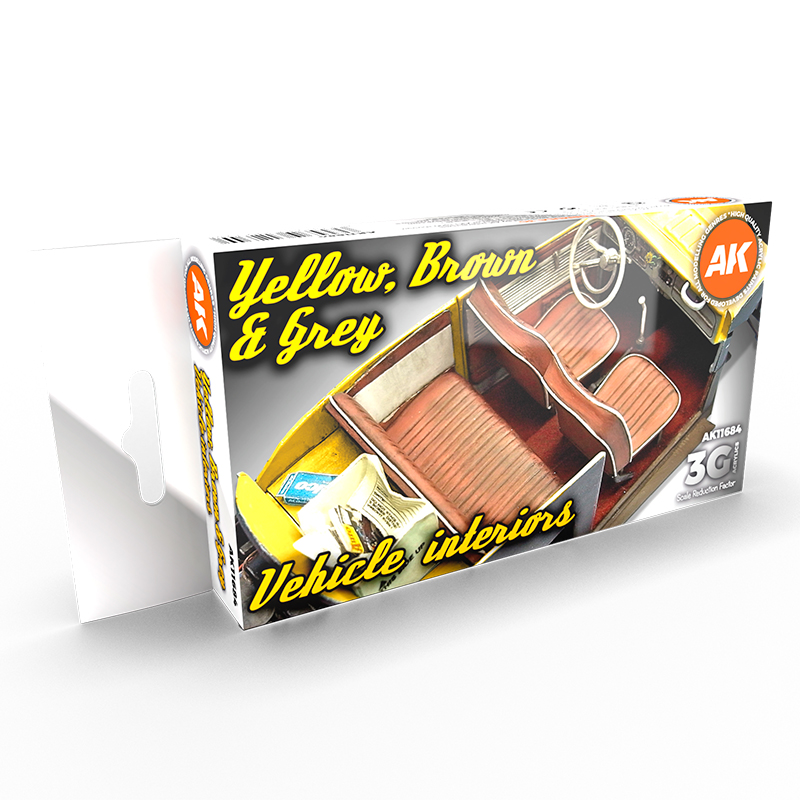 [8435568312340,AK11684] Grey Yellow Brown Interiors
