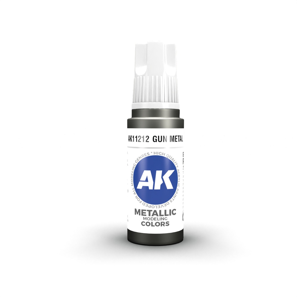 [8435568304451,AK11212] Gun Metal 17 mL