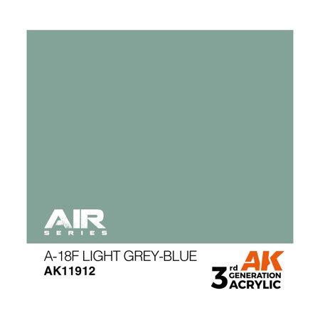 [8435568315761,AK11912] A-18f Light Grey-Blue