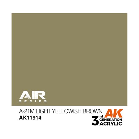 [8435568315785,AK11914] A-21m Light Yellowish Brown