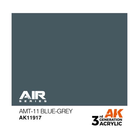 [8435568315815,AK11917] AMT-11 Blue-Grey