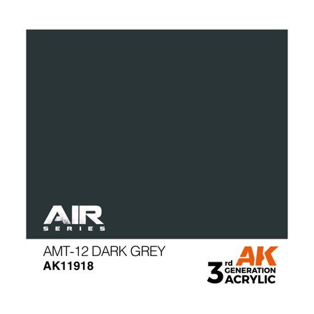 [8435568315822,AK11918] AMT-12 Dark Grey