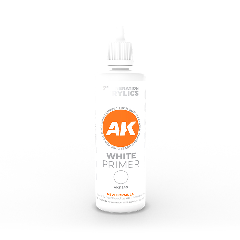 [8435568306875,AK11240] White Primer 100 mL 3GEN