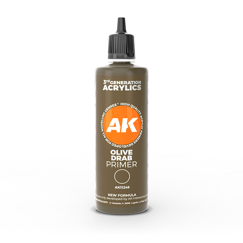 [8435568314245,AK11249] Olive drab surface Primer 100 mL 3GEN