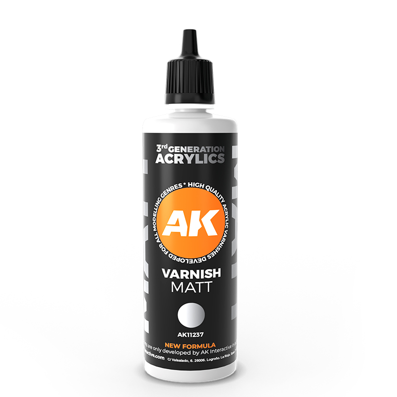 [8435568306844,AK11237] Matt Varnish 100 mL 3GEN