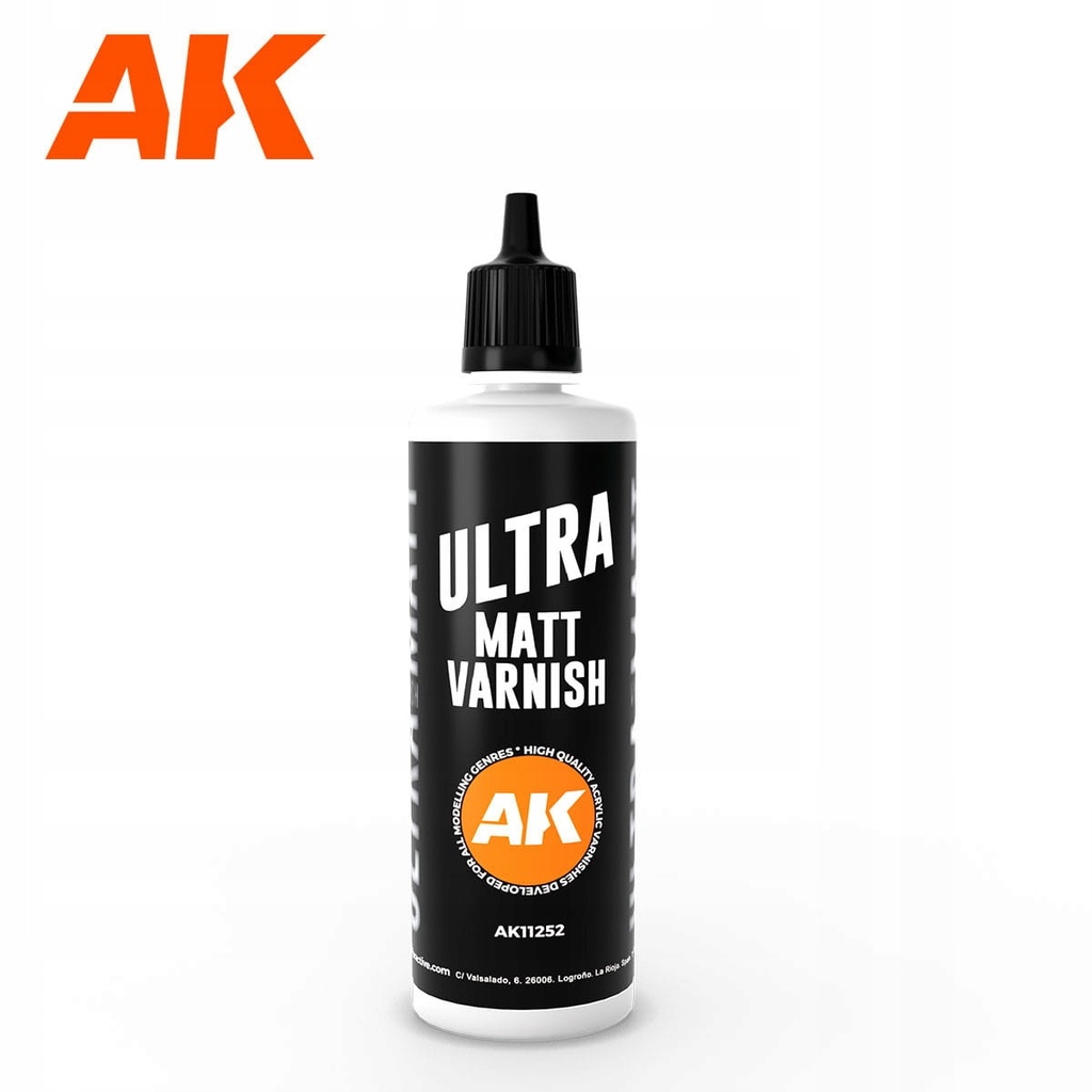 [8435568331341,AK11252] Ultra Matt Varnish 100 mL