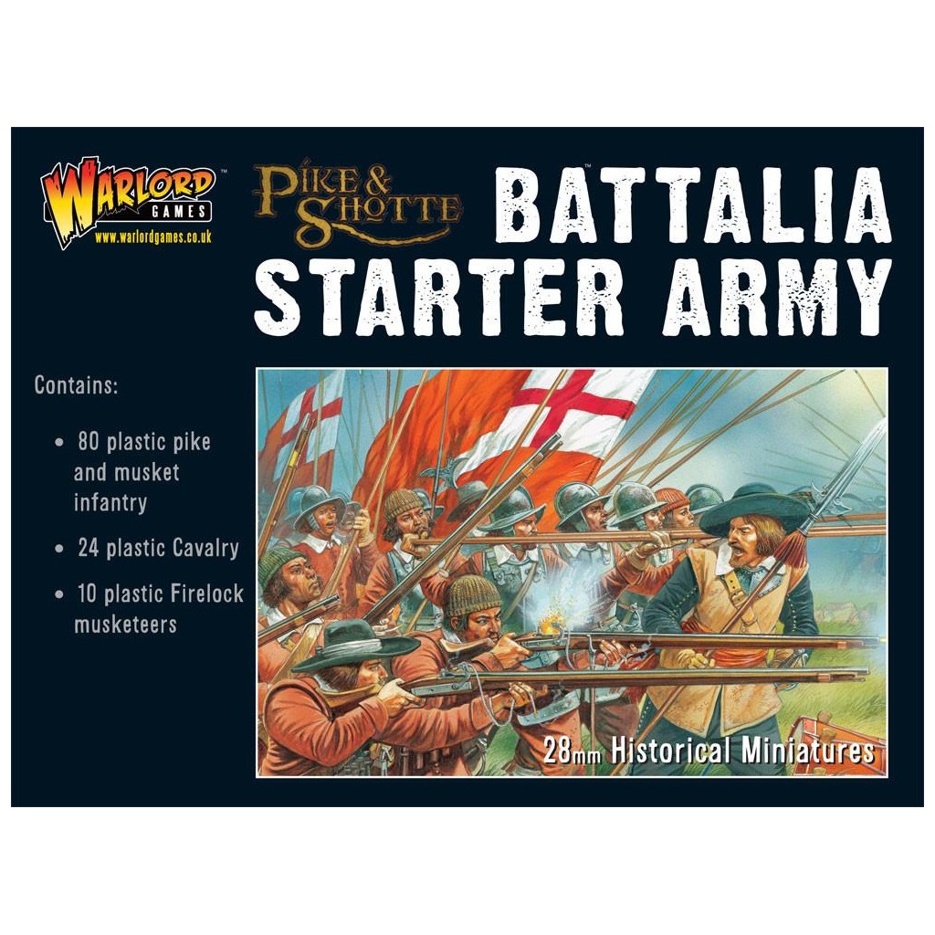 Battalia Starter Army Box (80 Inf, 24 Cav, 10 Firelocks)