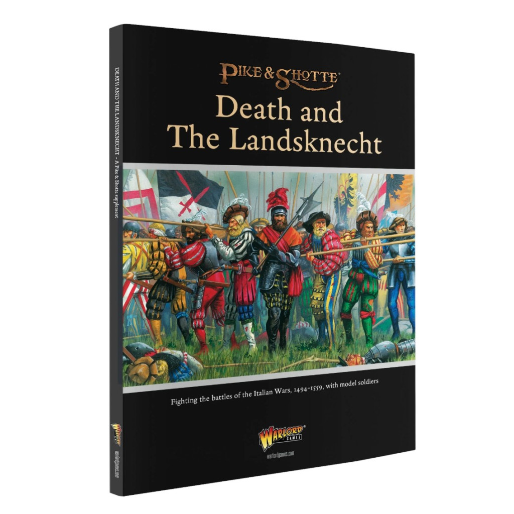 [9781915319616] Death & The Landsknecht (The Italian Wars) Pike & Shotte Supplement (English)