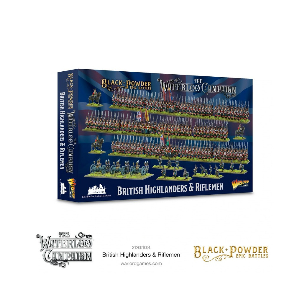 British Highlanders & Riflemen