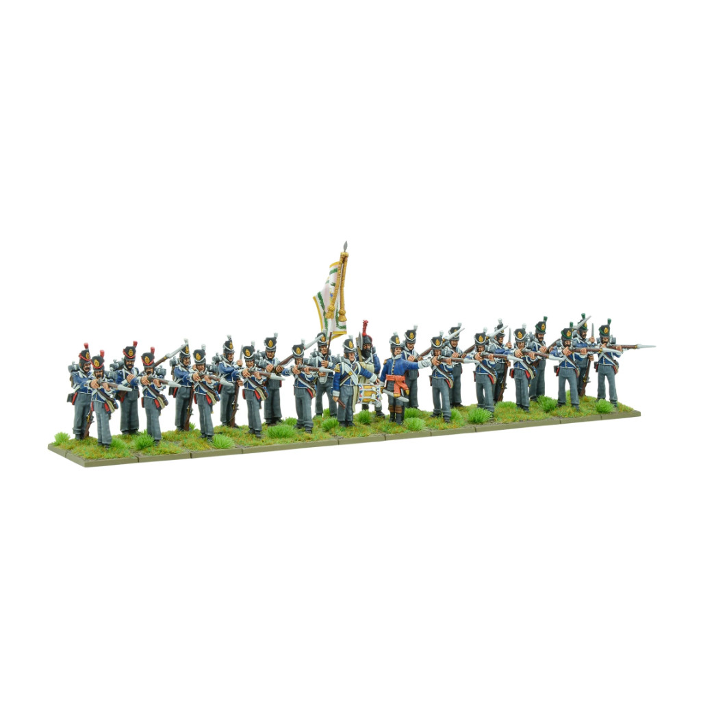 Belgian Line Infantry Firing