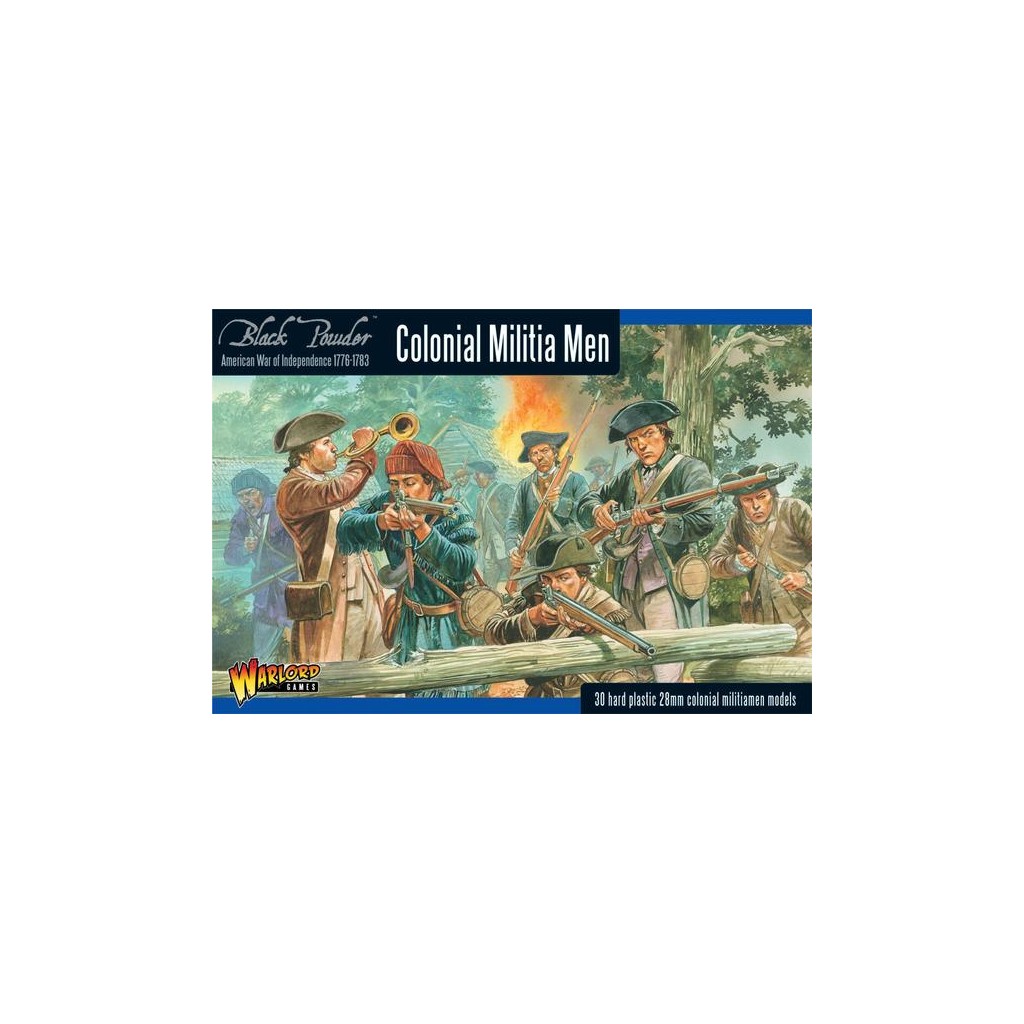 Colonial Militia Men