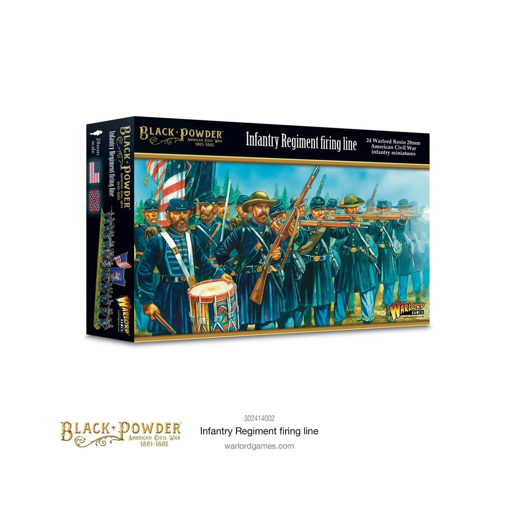 American Civil War: Infantry Regiment Firing Line